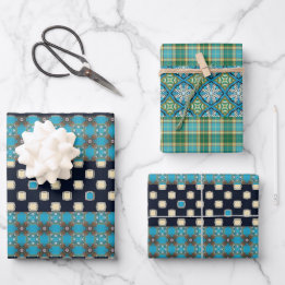  Decorative Designer Wrapping Paper Sheets