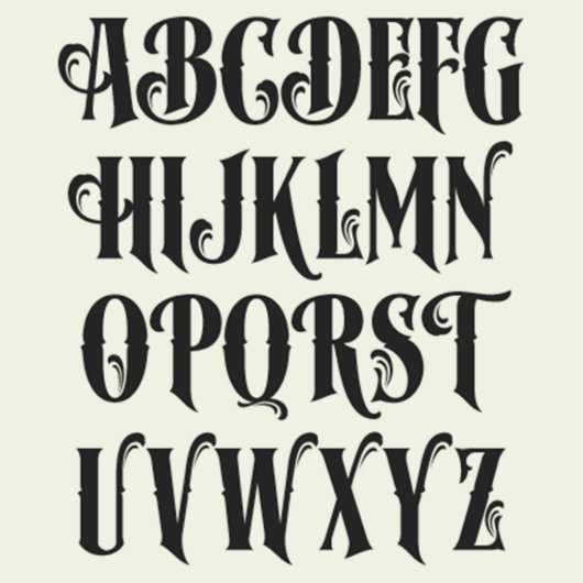 Decorative Diamond Monogrammed Glencairn Glass (Font)