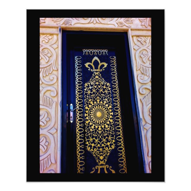 Decorative Door  Photo Print (Front)