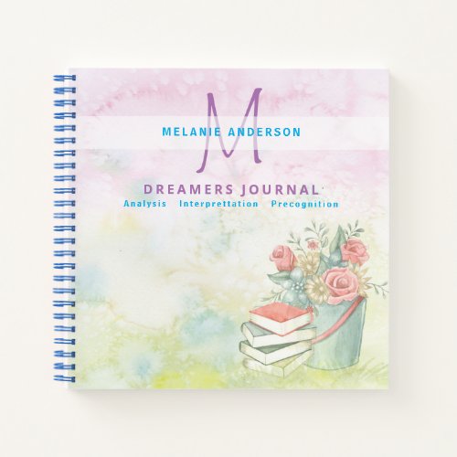 Decorative Dreamers Journal Dream Analysis Notes