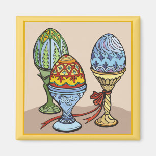 Decorative Eggs Magnet