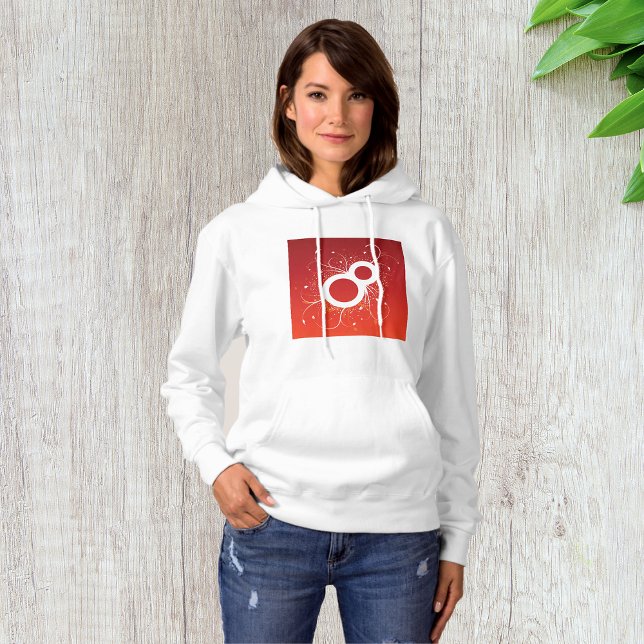 Decorative Eight Womens Hoodie (Creator Uploaded)
