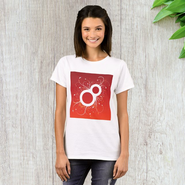 Decorative Eight Womens T-Shirt (Creator Uploaded)