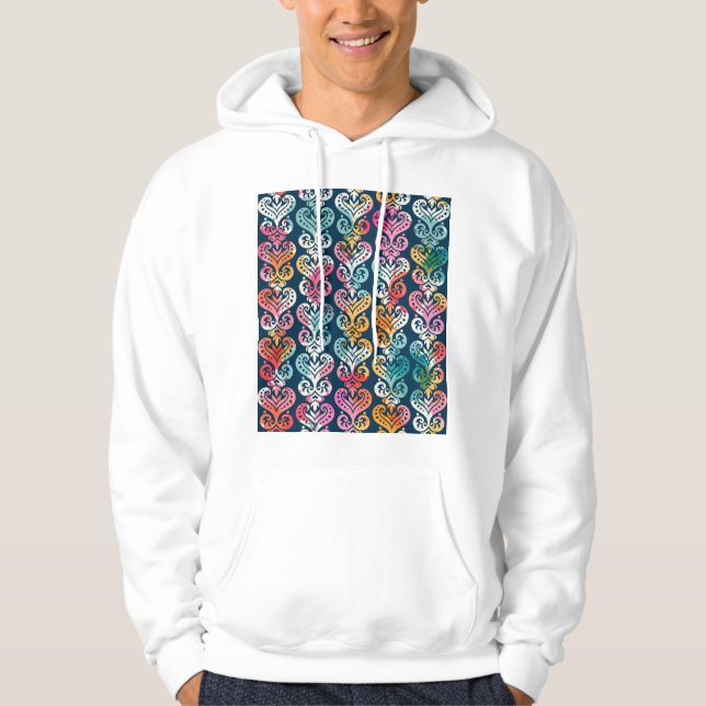 Decorative elements, versatile pattern design. hoodie (Front)