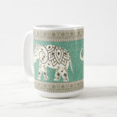 Decorative elephant mug (Front Left)