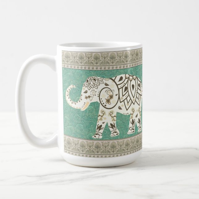 Decorative elephant mug (Left)