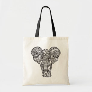 Decorative Elephant Style Tote Bag