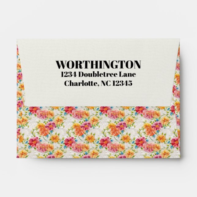 Decorative Envelopes (Back (Top Flap))