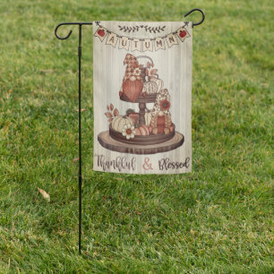 Decorative Fall Garden Flag For Outdoors