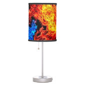 Decorative flames - good and evil beautiful lamp (Right)