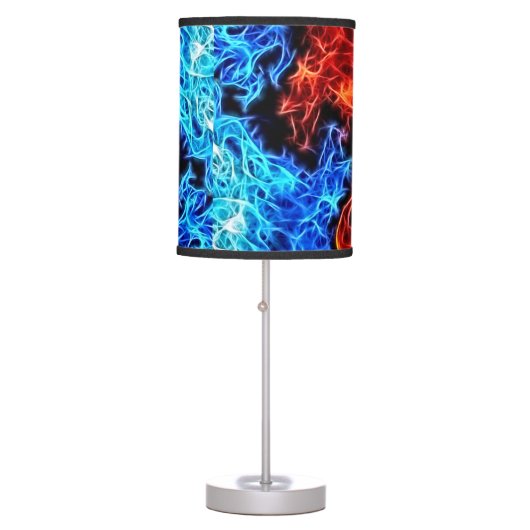 Decorative flames - good and evil beautiful lamp (Front)
