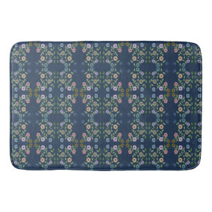 Decorative Floor Mat In Blue