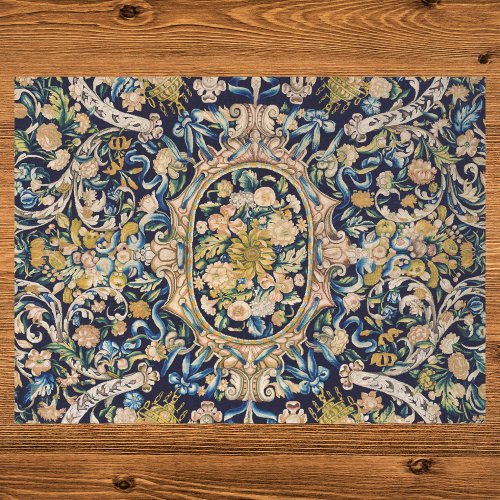 Decorative Floral Carpet Pattern Tissue Paper