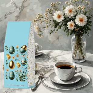 Decorative Floral Easter Party Favor Ideal Blend Roasted Coffee