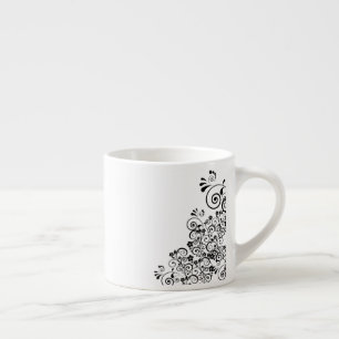 decorative-floral-flourish-flowers espresso cup