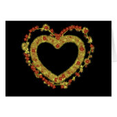Decorative Floral  Heart (Front Horizontal)