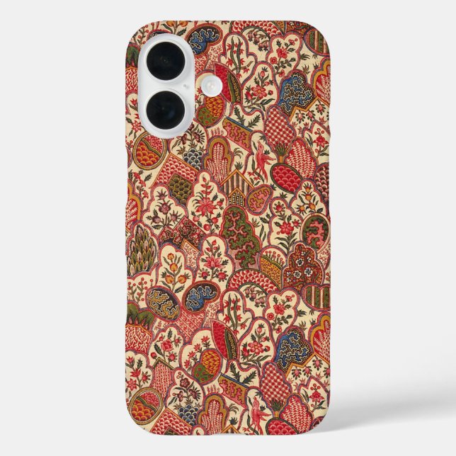 Decorative Floral Pattern Case-Mate iPhone Case (Back)