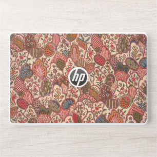 Decorative Floral Pattern HP Laptop Skin