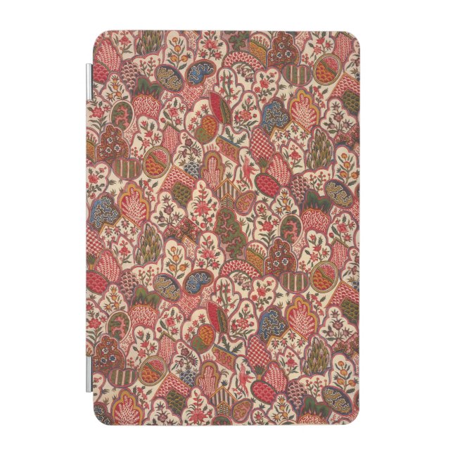 Decorative Floral Pattern iPad Mini Cover (Front)