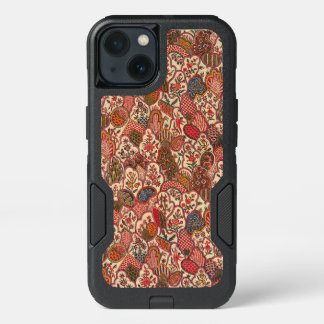 Decorative Floral Pattern iPhone 13 Case