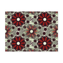 Decorative floral pattern