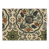 Decorative Floral Persian Tile Design (Front Horizontal)