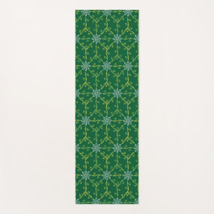 Decorative Floral Seamless Pattern Yoga Mat