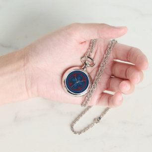 Decorative Floral Tile Pattern Watch