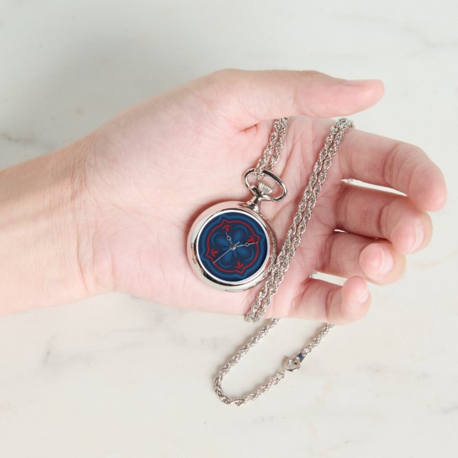 Decorative Floral Tile Pattern Watch (Hand)