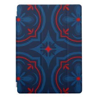 Decorative floral tiles pattern  iPad pro cover
