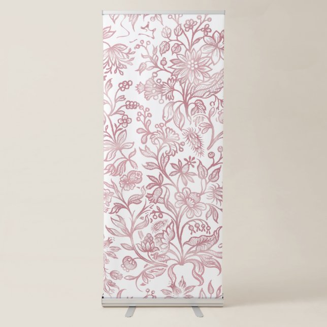 Decorative flowers 19 retractable banner (Front)