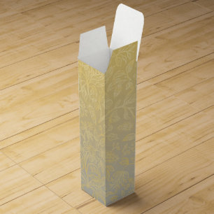 Decorative flowers 20 wine box