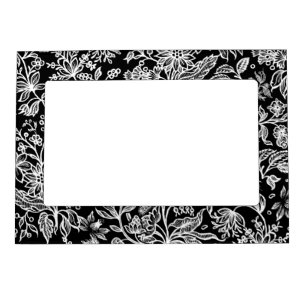 Decorative flowers 21 magnetic frame