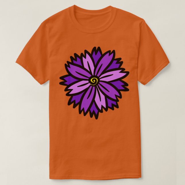 Decorative Flowers 2 T-Shirt (Design Front)