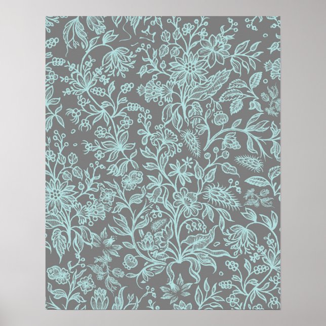 Decorative flowers 8 poster (Front)