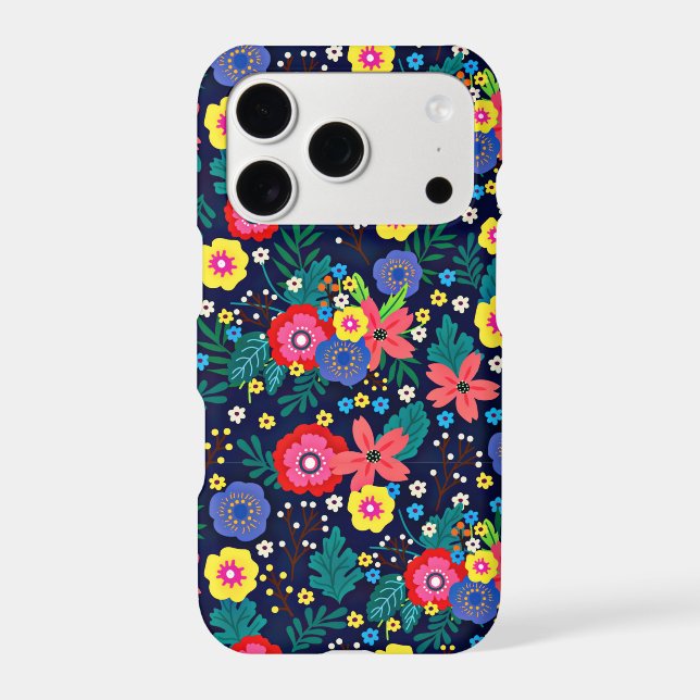 Decorative Flowers And Leaves Pattern-48675 Iphone Case (Back)