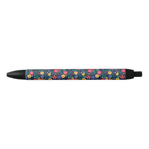 Decorative Flowers And Leaves Pattern-48675 Pen