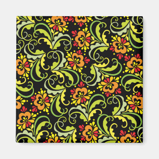 decorative flowers magnet
