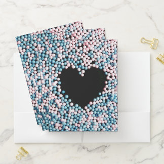Decorative Folder with Heart – Style Your Document