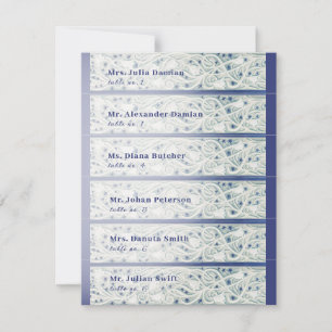 Decorative Foliage Festive Christmas Dinner Invitation