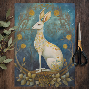 Decorative Forest Rabbit Tissue Paper