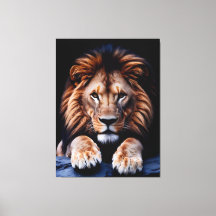 Decorative Frame Lion Face