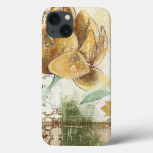 Decorative Fresco Design with Globe Flower iPhone 13 Case