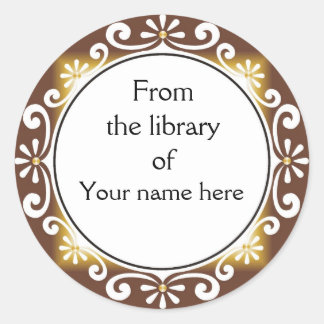 Decorative From The Library Of Bookplates