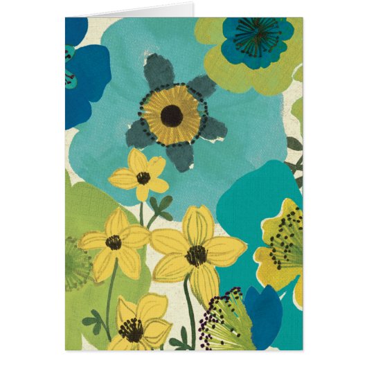 Decorative Garden Flowers Cards (Front)
