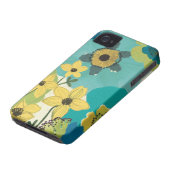 Decorative Garden Flowers Case-Mate iPhone Case (Bottom)