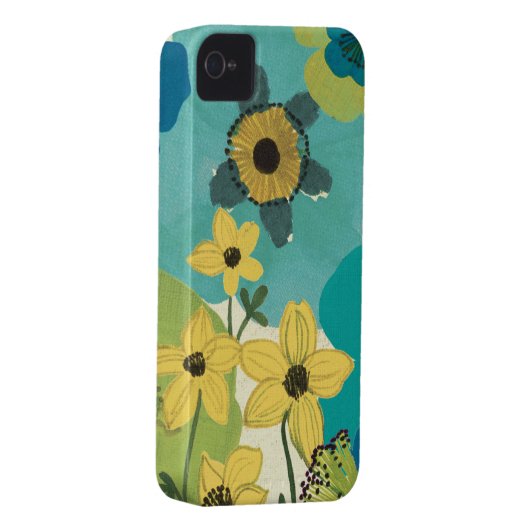 Decorative Garden Flowers Case-Mate iPhone Case (Back/Right)