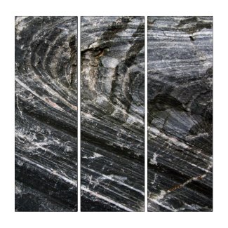 Decorative Geology Curved Rock Texture