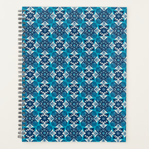 Decorative Geometric Floral Pattern Planner