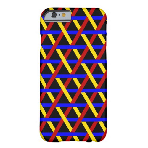 Decorative Geometric Mosaic Pattern 2 Barely There iPhone 6 Case